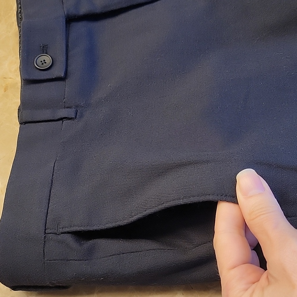 Kenneth Cole Awearness Men's Black Dress Slacks - Picture 5 of 11